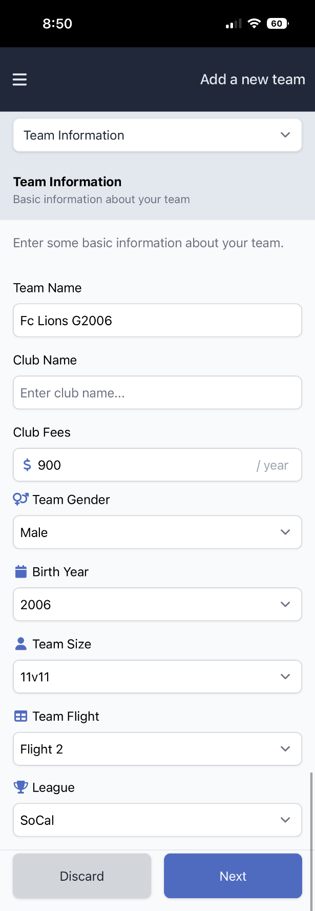 How to Create a Team on Your Phone | Sports Bridge